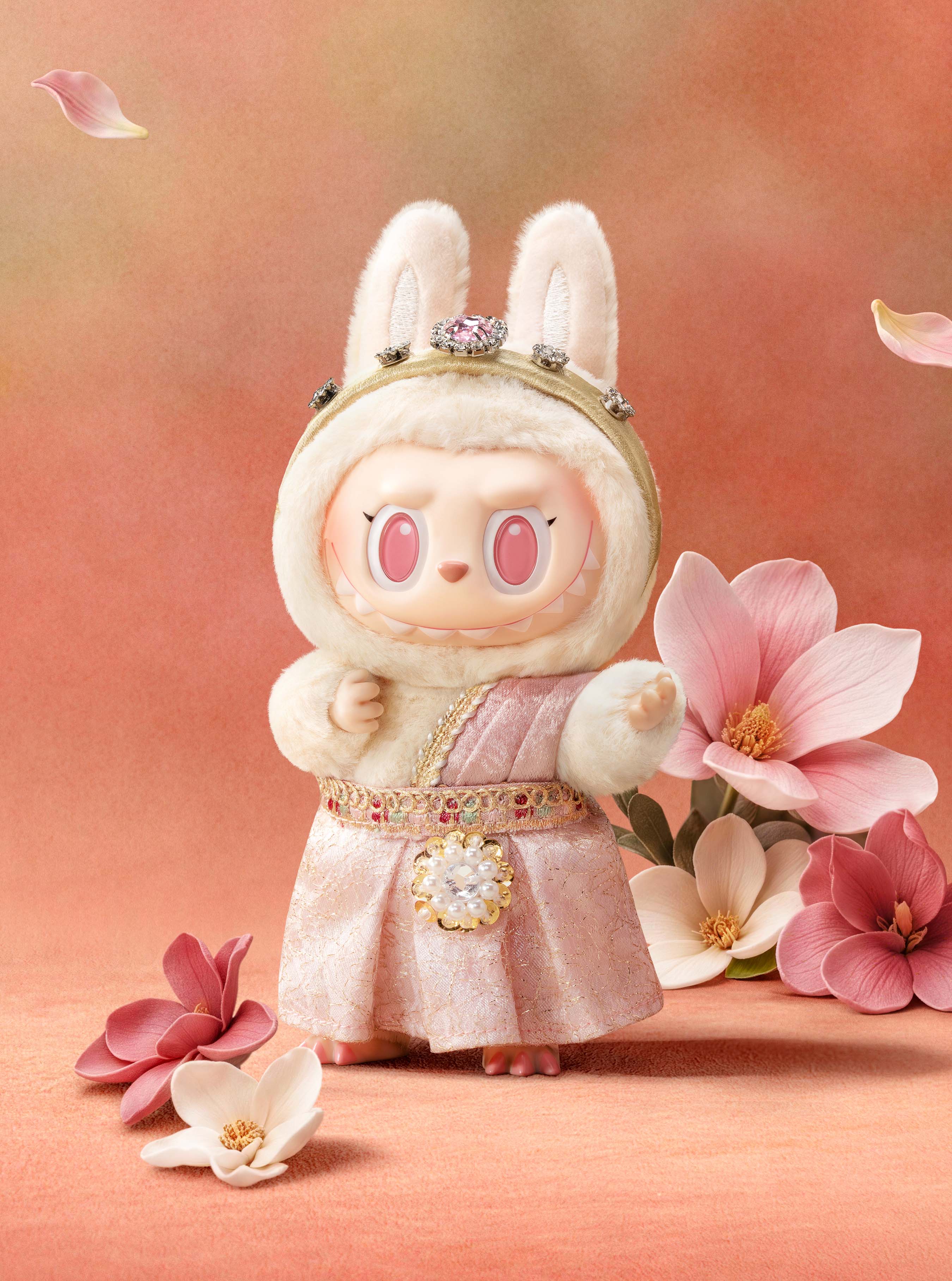 THE MONSTERS - BLOOMING WISHES THAILAND LIMITED VINYL PLUSH BLISTER PACK