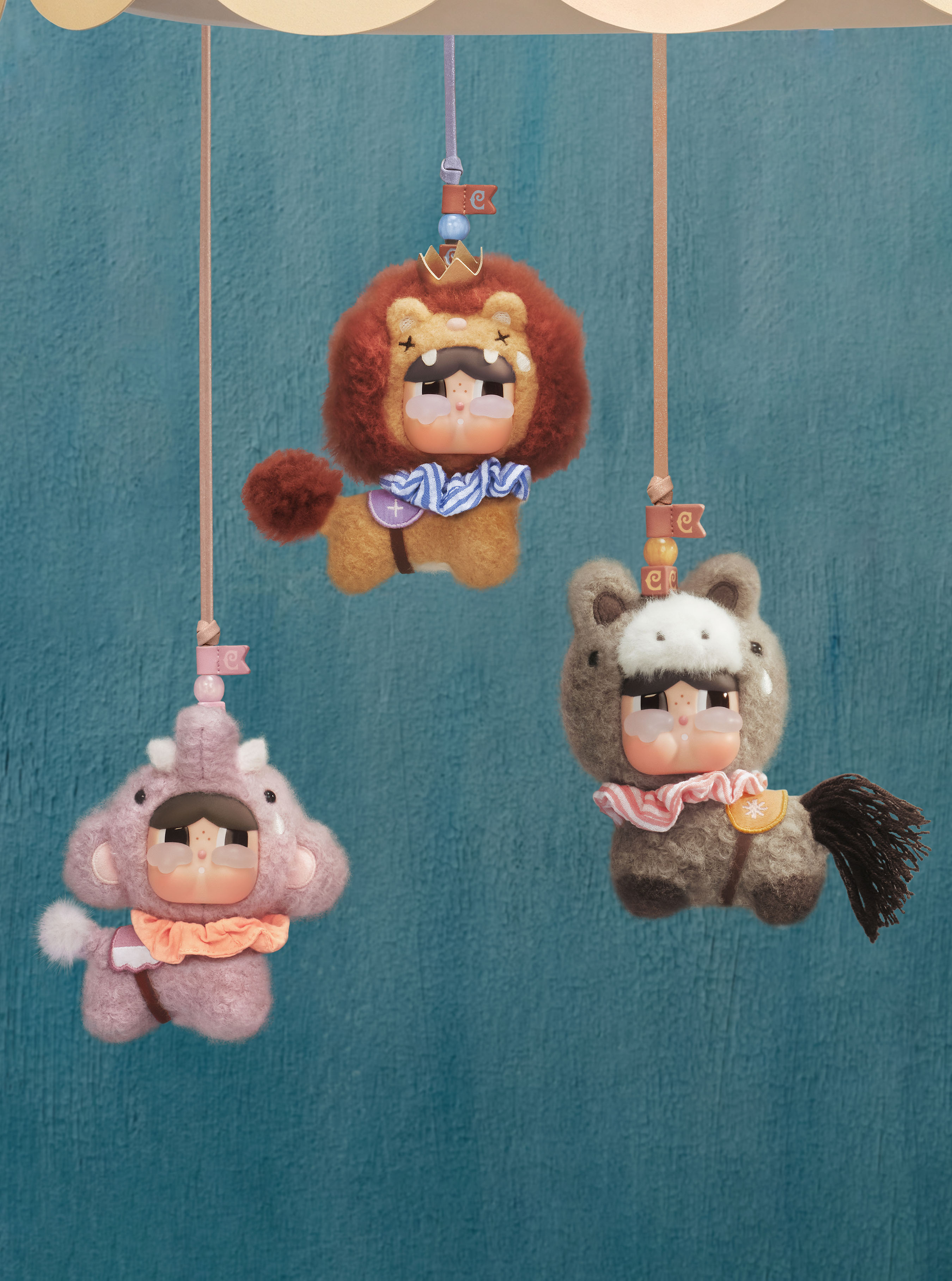 CRYBABY Crying Round n Round Series -Vinyl Plush Pendant Blind Box