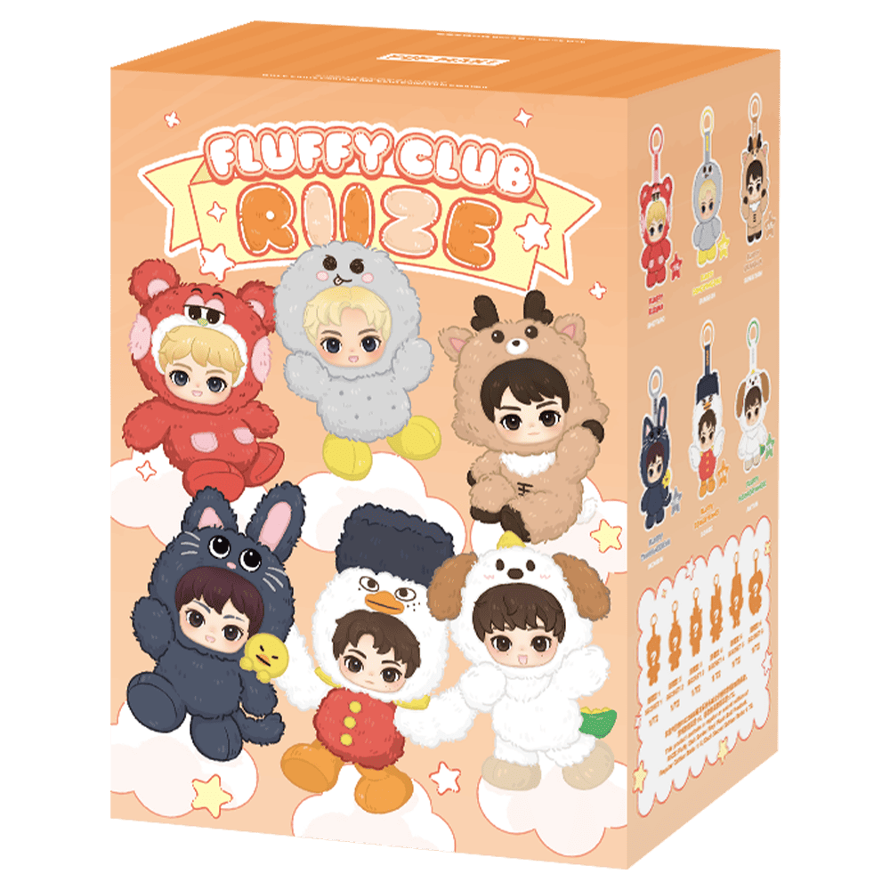 RIIZE Fluffy Club Series Vinyl Plush Doll Pendant