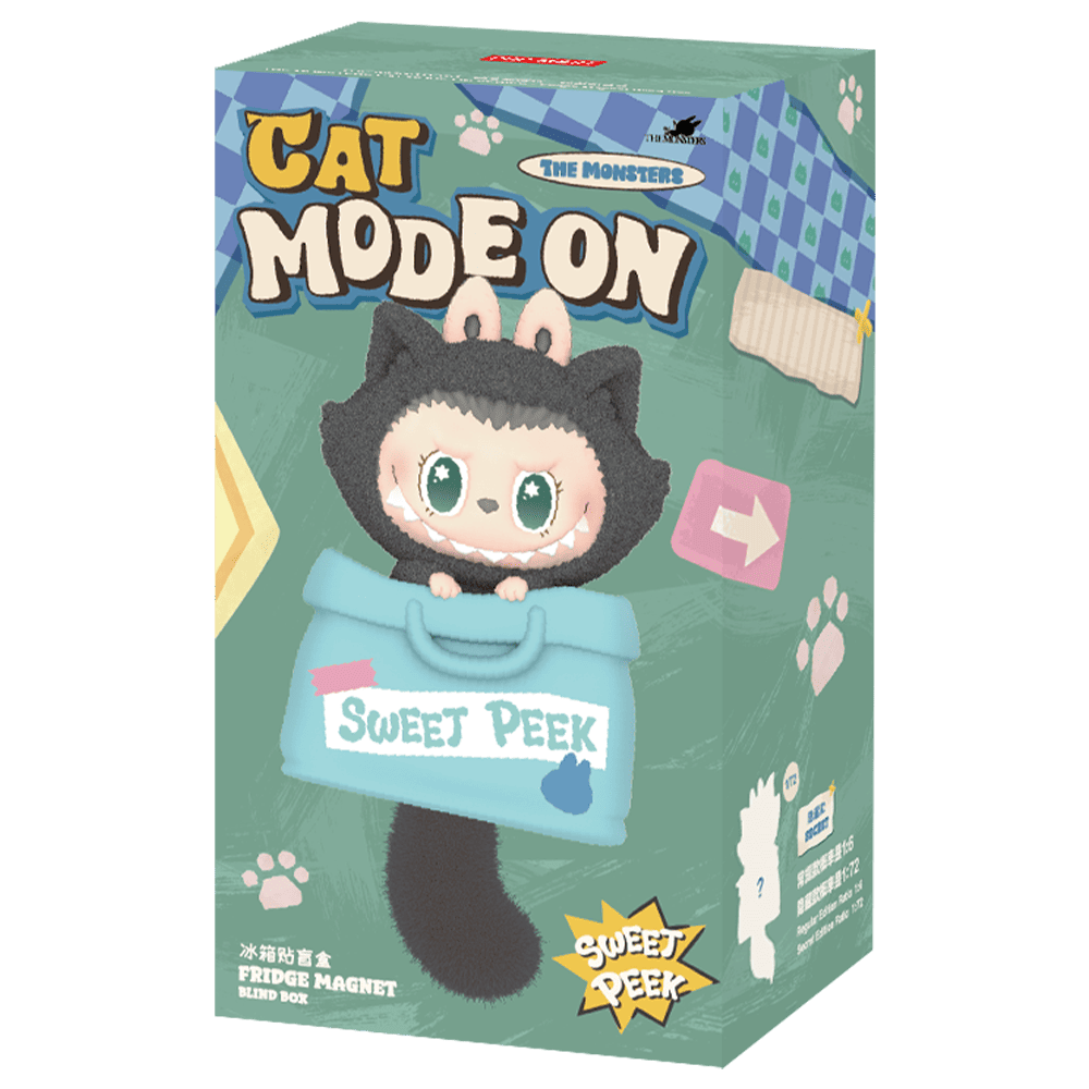 THE MONSTERS CAT MODE ON SERIES - Fridge Magnet Blind Box